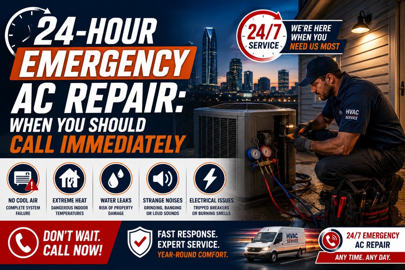 24-hour emergency AC repair