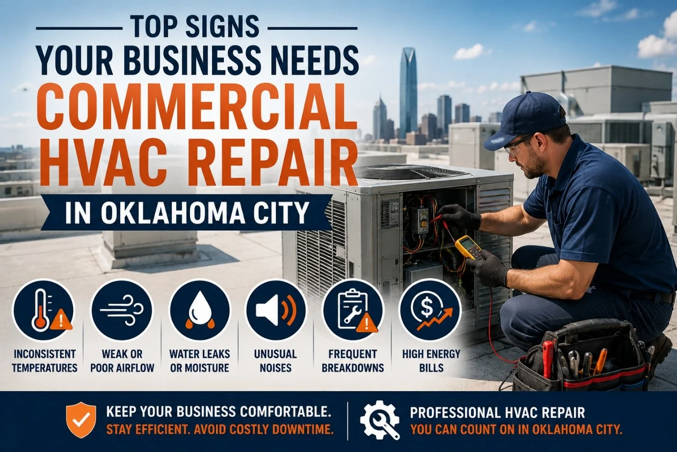 commercial HVAC repair in Oklahoma City